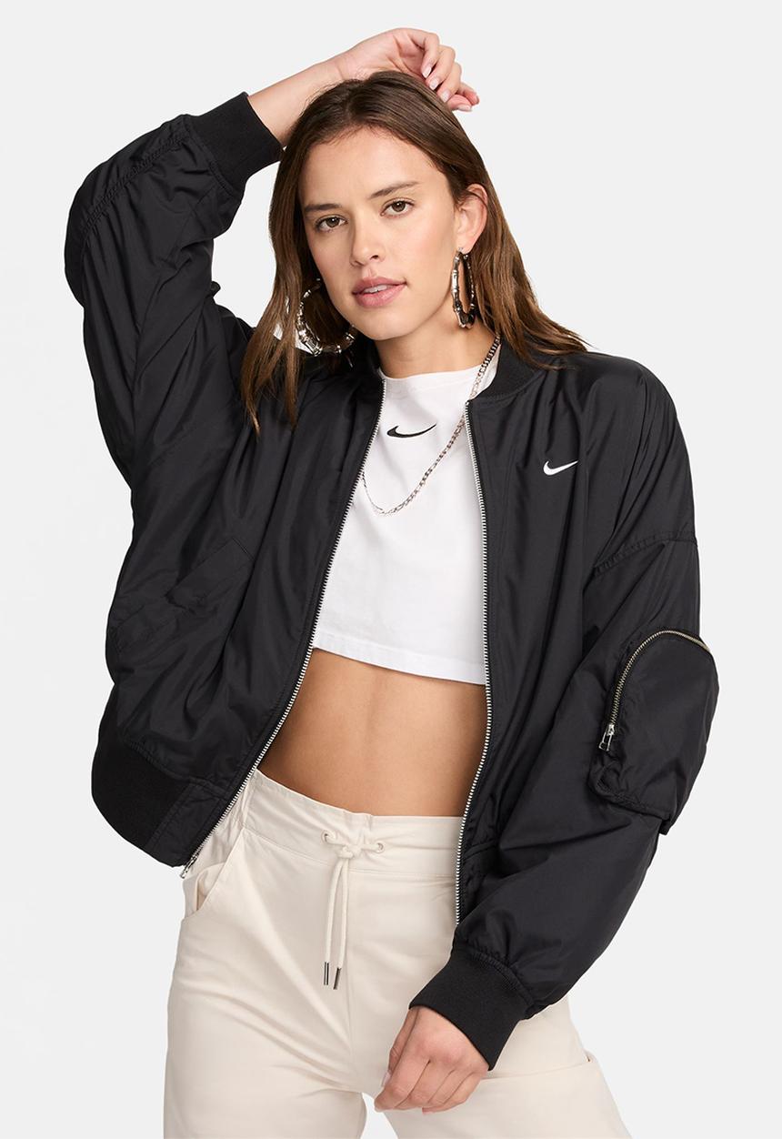 Nike - Nike Essentials Bomber - Black/White