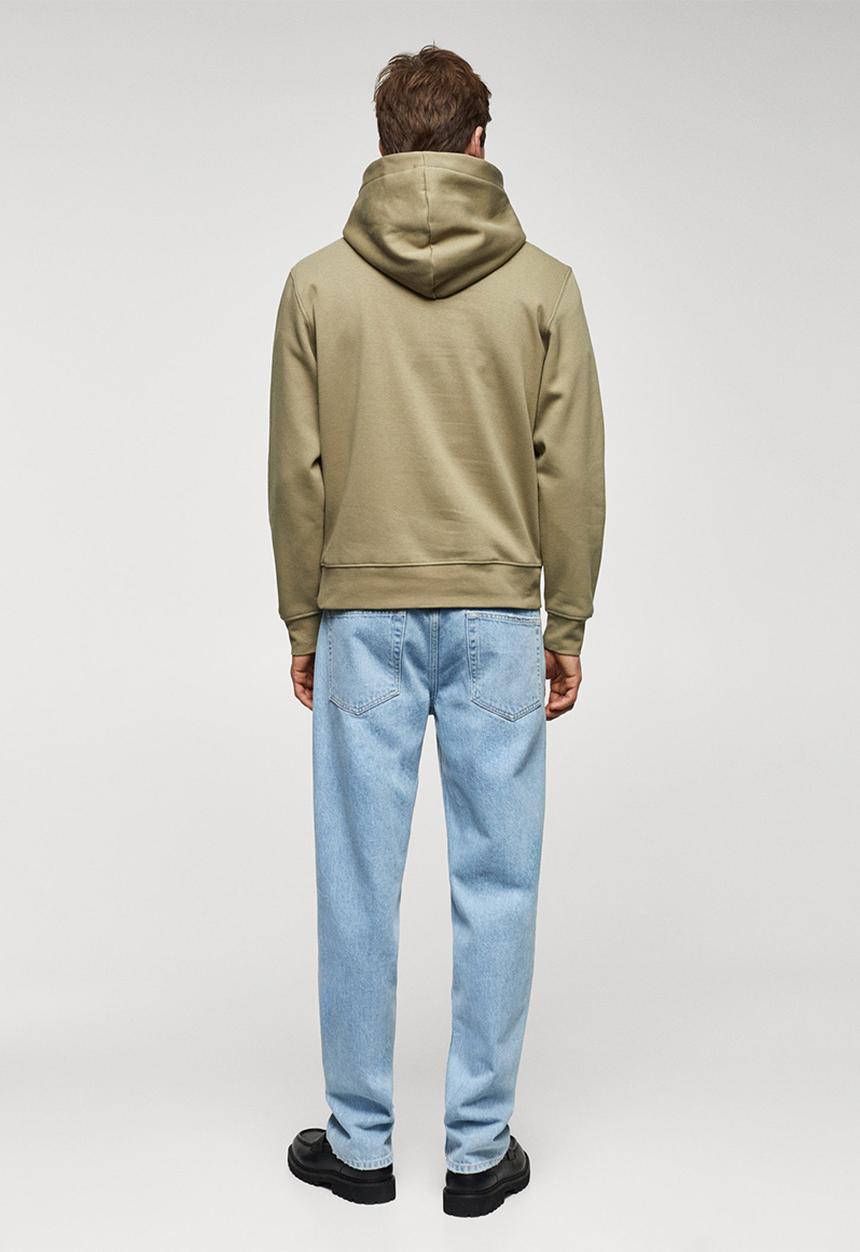 MANGO - Sweat shirt atelier - khaki