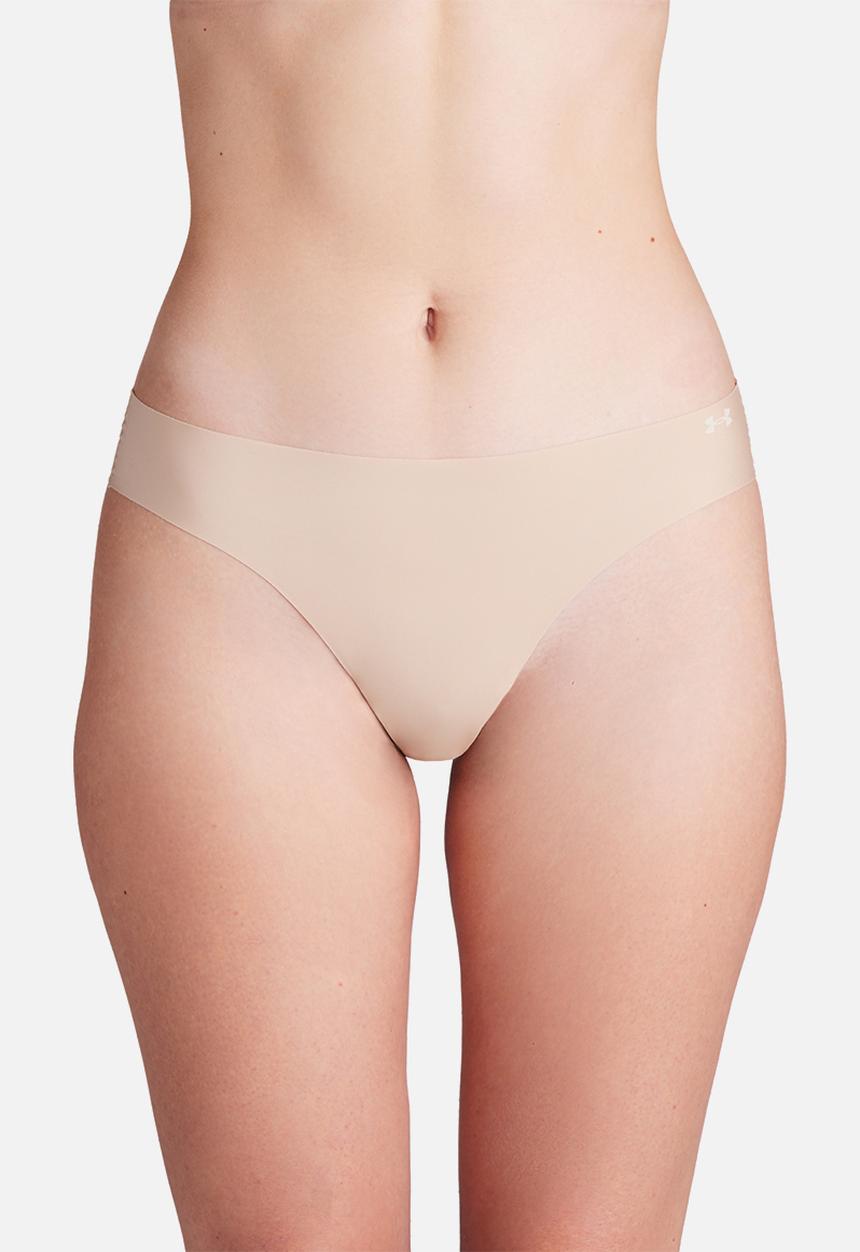 Under Armour - Ua Pure Stretch No Show Thong - Neutral