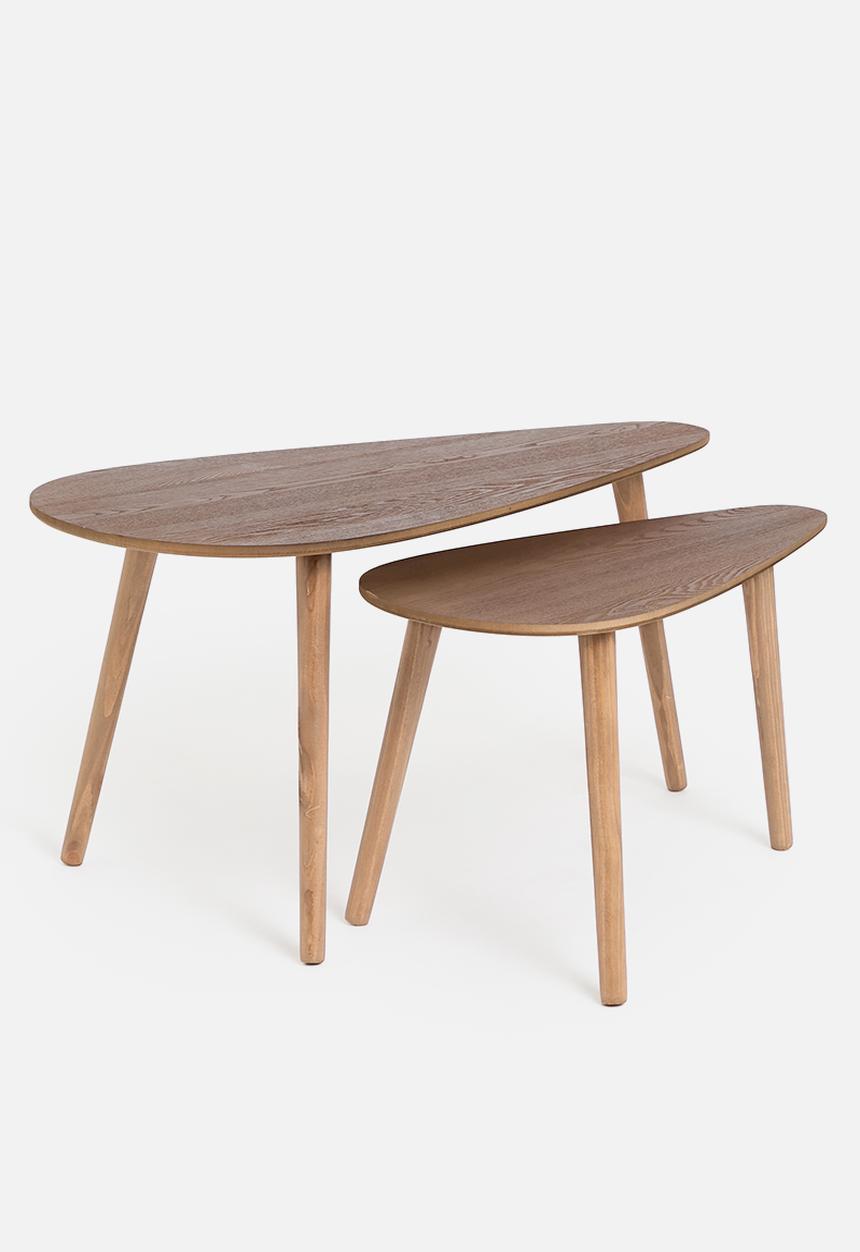 H&S - Alto nesting table set of 2 - natural