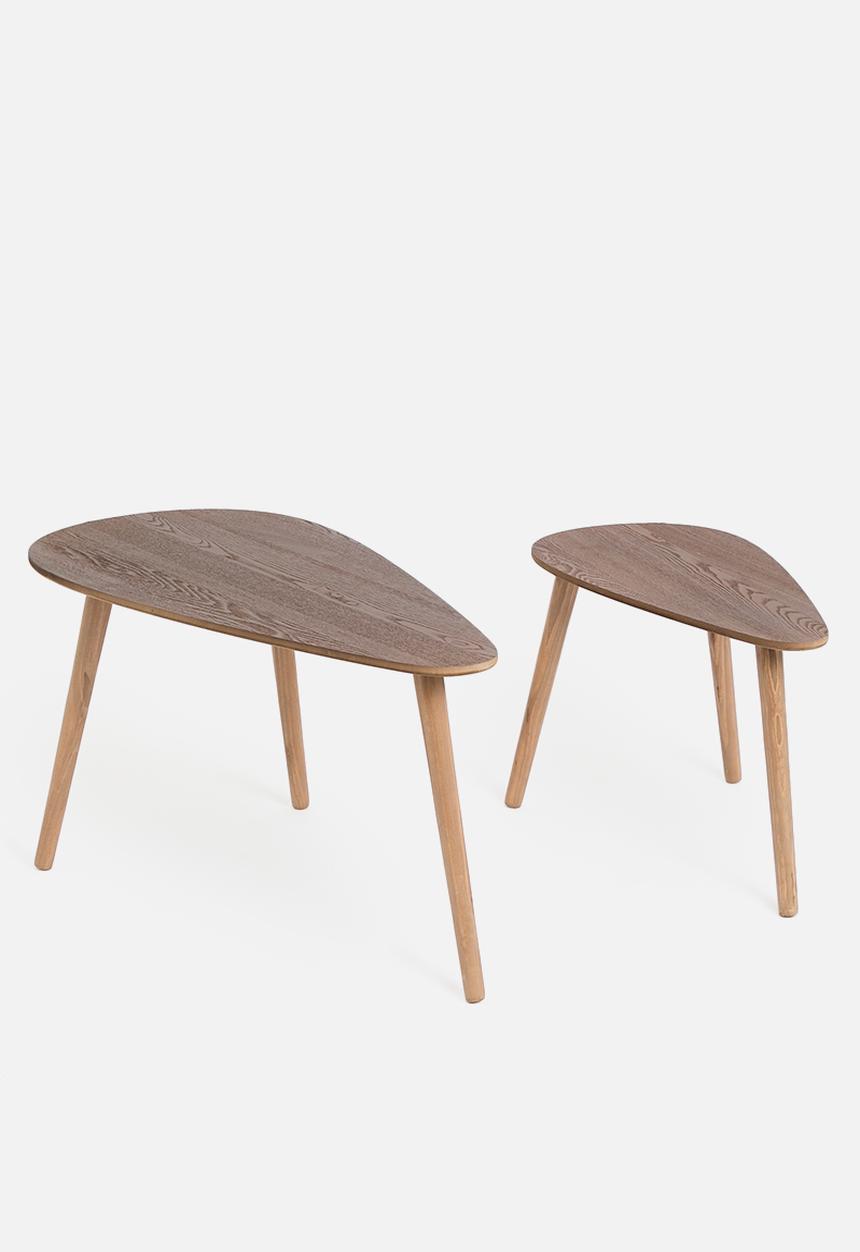 H&S - Alto nesting table set of 2 - natural