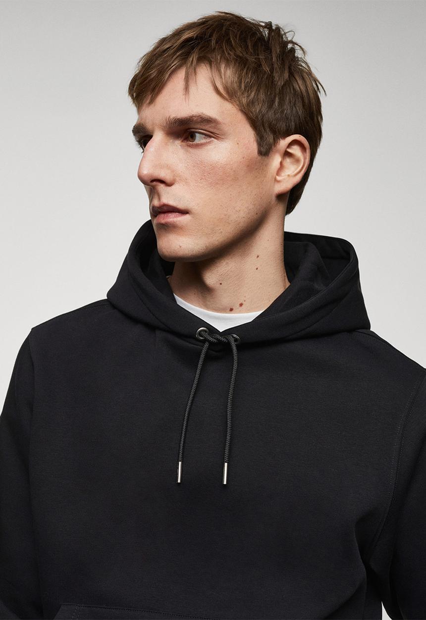 MANGO - Sweatshirt bono - black