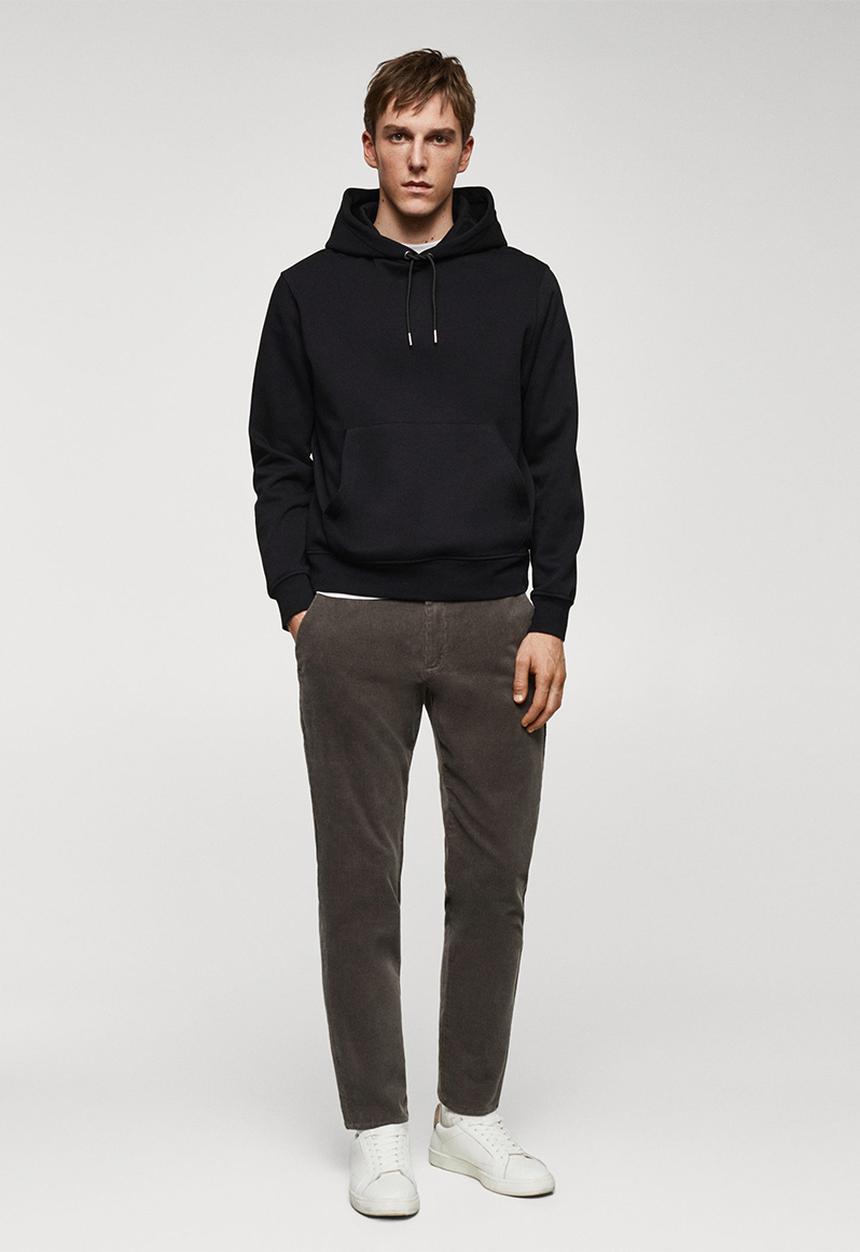 MANGO - Sweatshirt bono - black