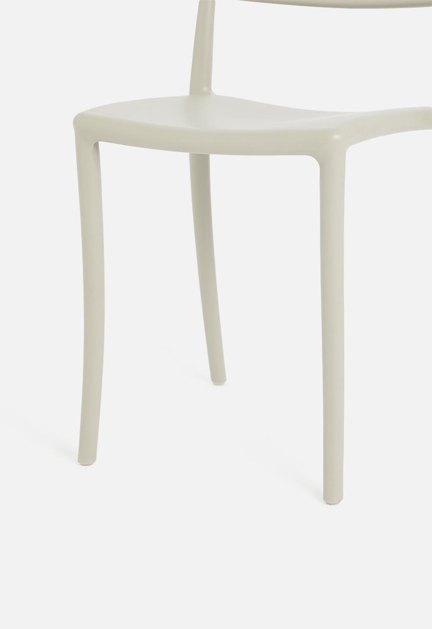 H&S - Baela stackable chair - light grey