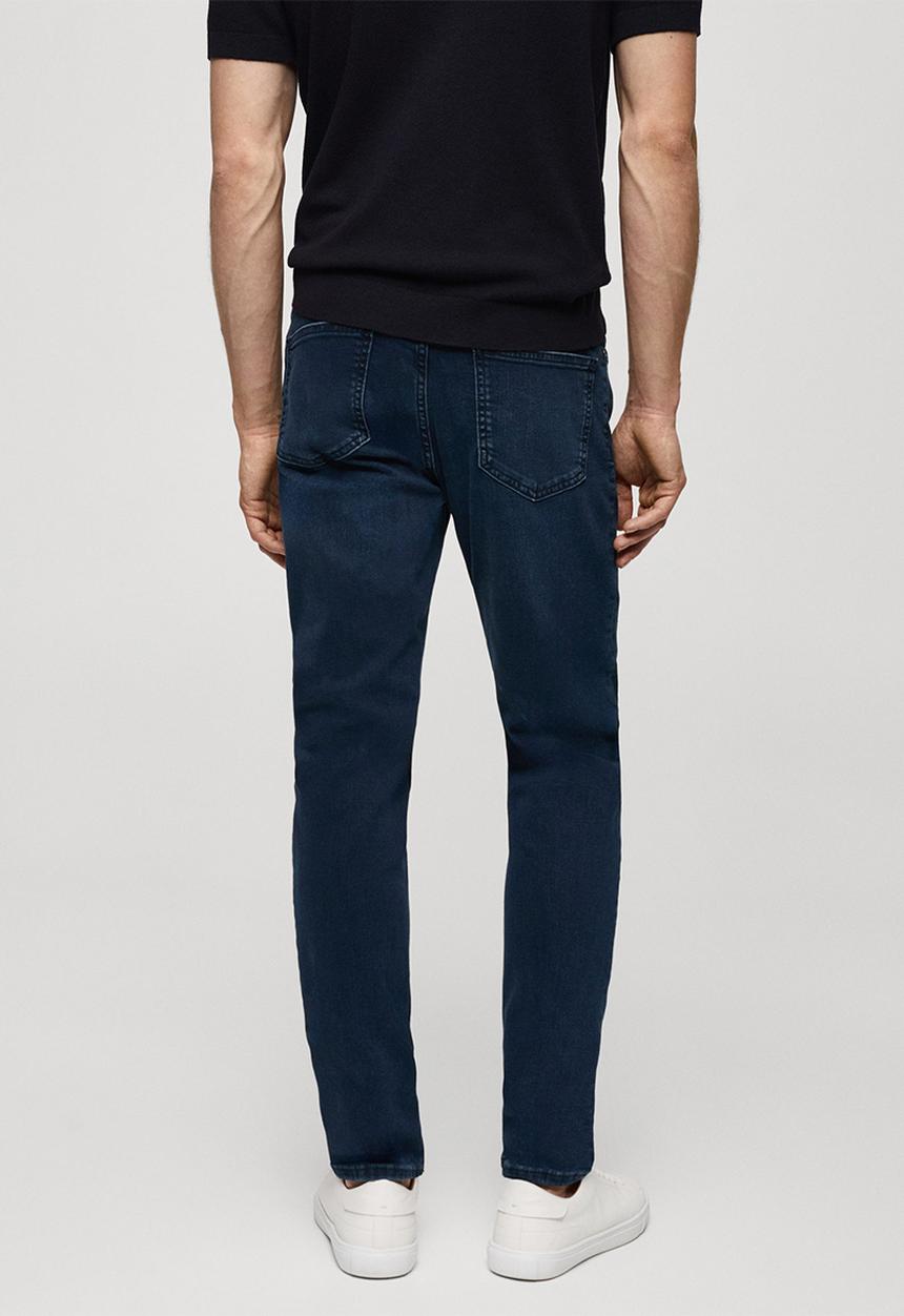 MANGO - Jeans jude - open blue