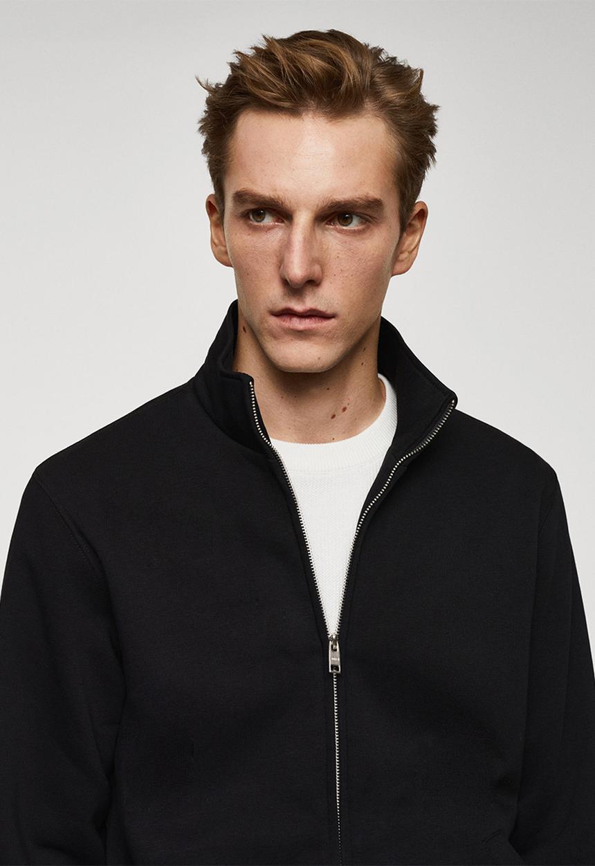 MANGO - Sweatshirt winner - black