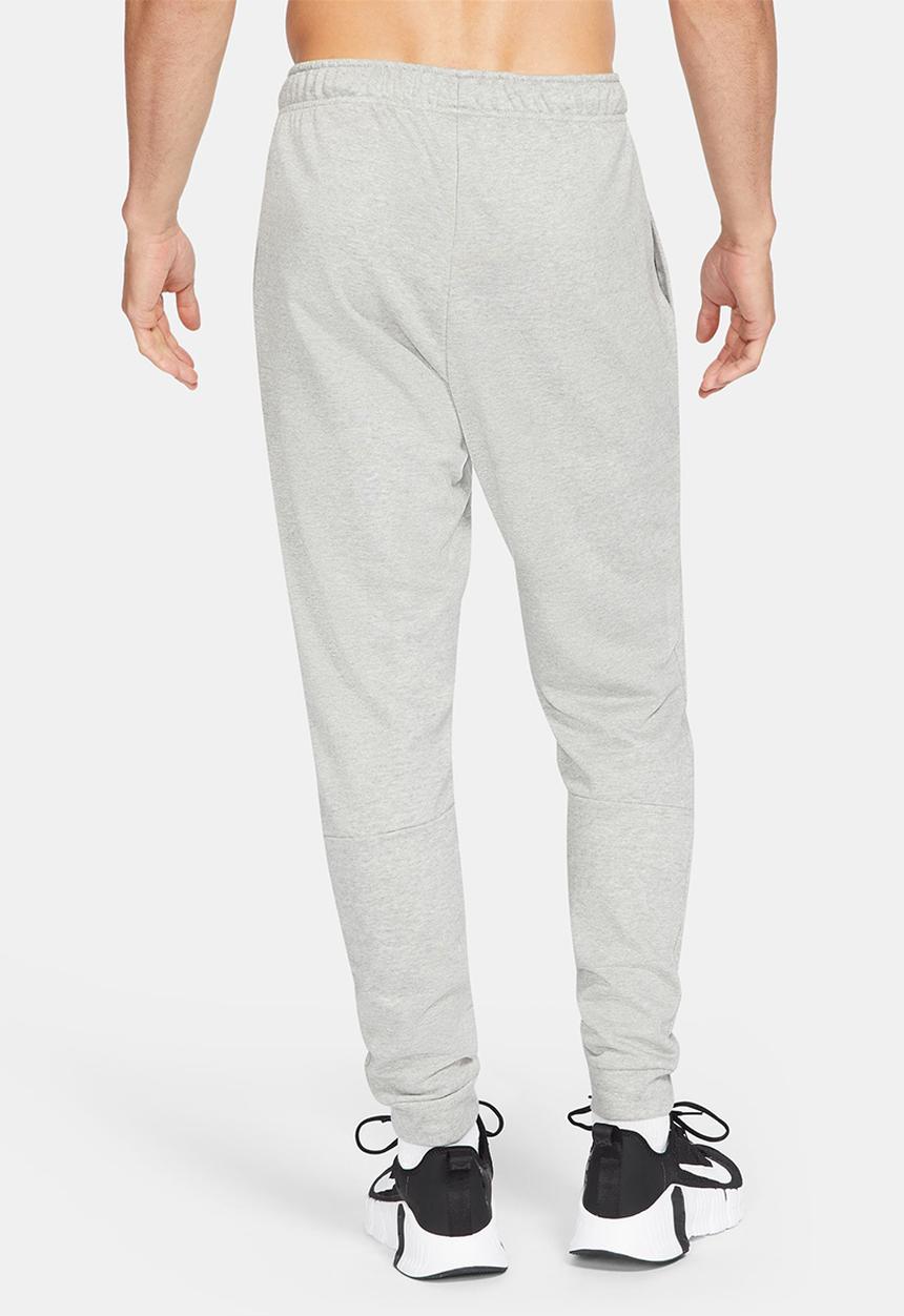 Nike - Dri-FIT Taper Fitness Fleece Trouser - dark grey heather & black 