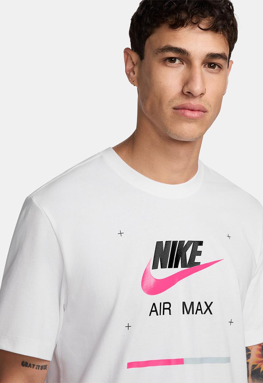 Nike - NSW Air Max fw cnct tee  - white