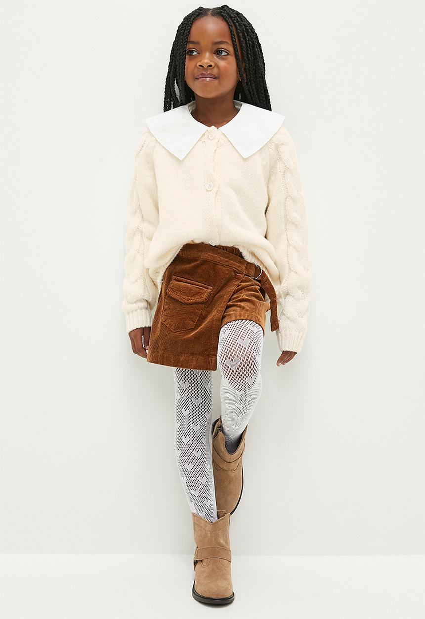 Pop Candy - Peter pan collar shirt - white
