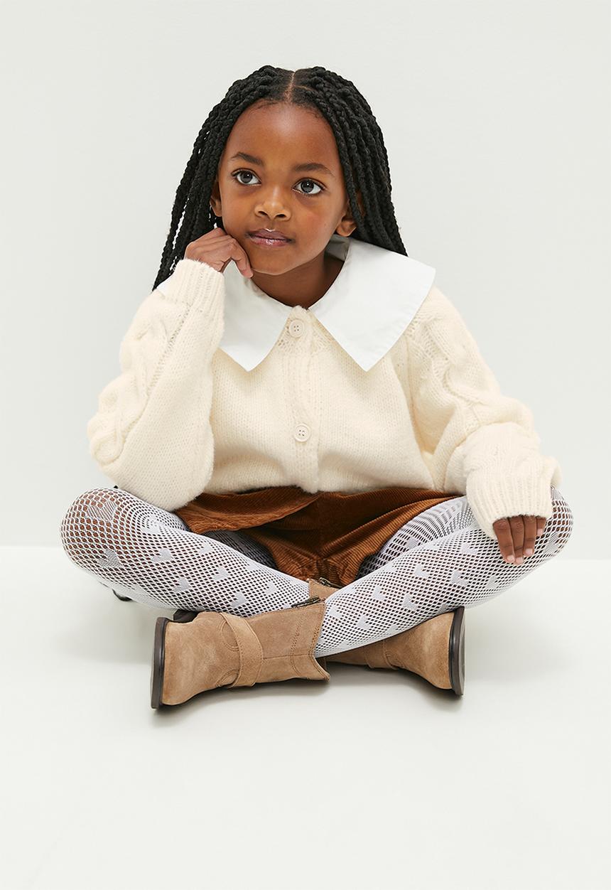 Pop Candy - Peter pan collar shirt - white