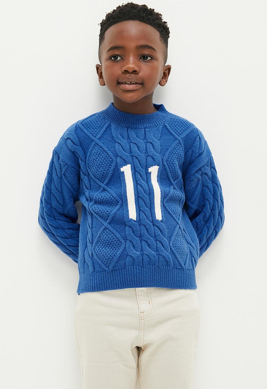 Pop Candy - Knitted 11 jersey - blue