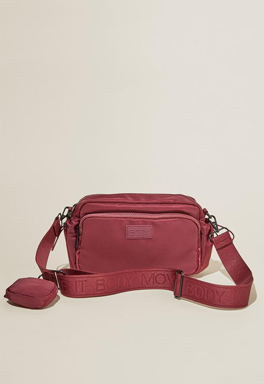 Cotton On - Active essentials crossbody bag - Dark Oak