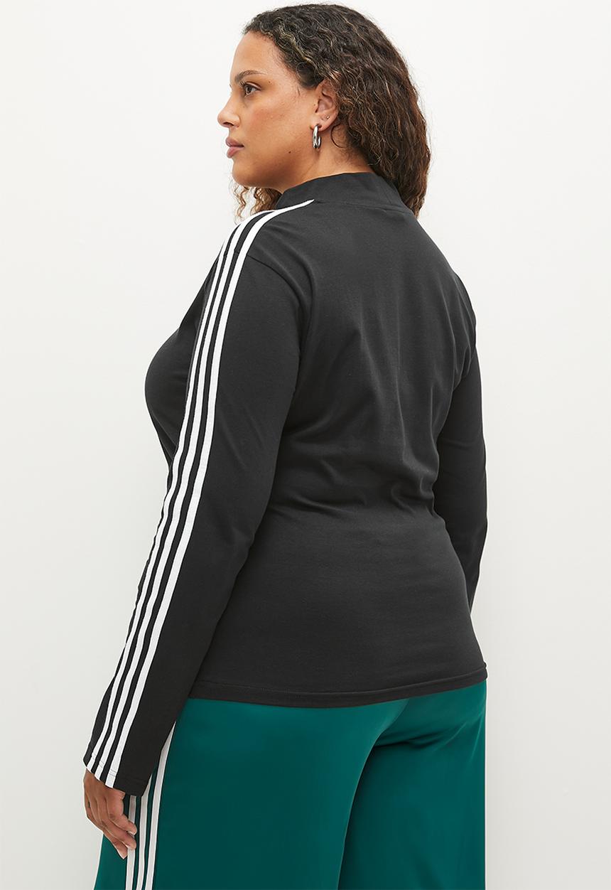 adidas Originals - Plus Highneck Long Sleeve W - Black