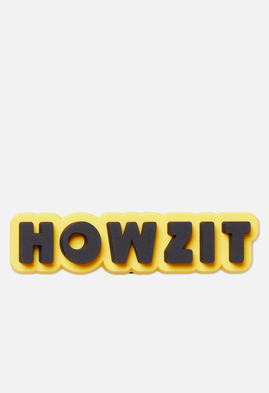 Crocs - Howzit loose jibbitz - black & yellow