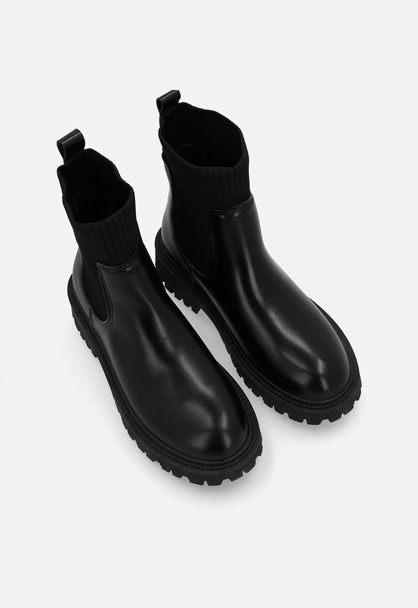 Superbalist - Nia sock boot - black 1