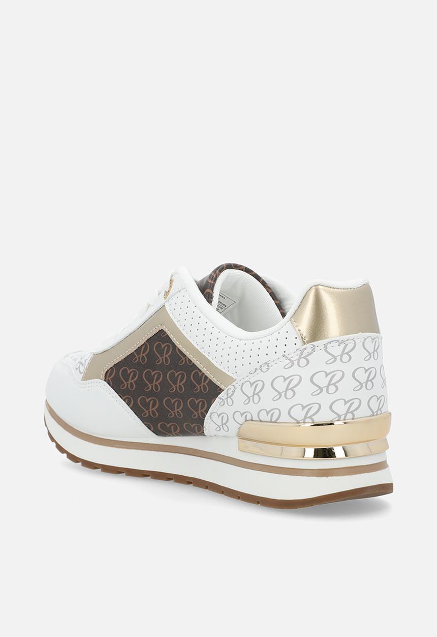 SISSY BOY - Serena sneaker - white/brown