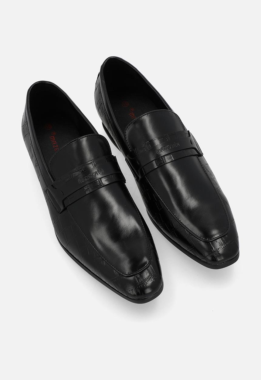 MAZERATA - Magio 102 faux leather - black