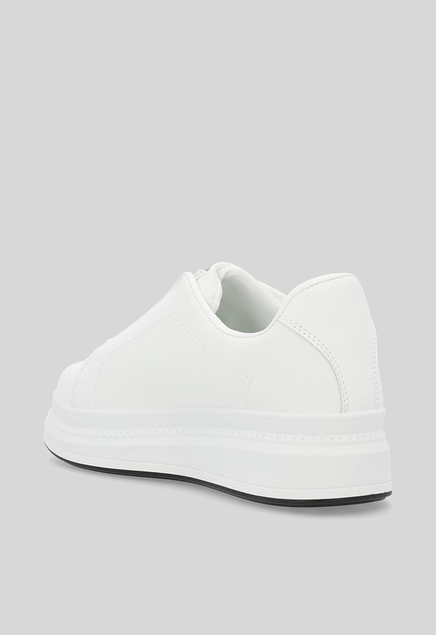 Superbalist - Amadi zip slip-on - white
