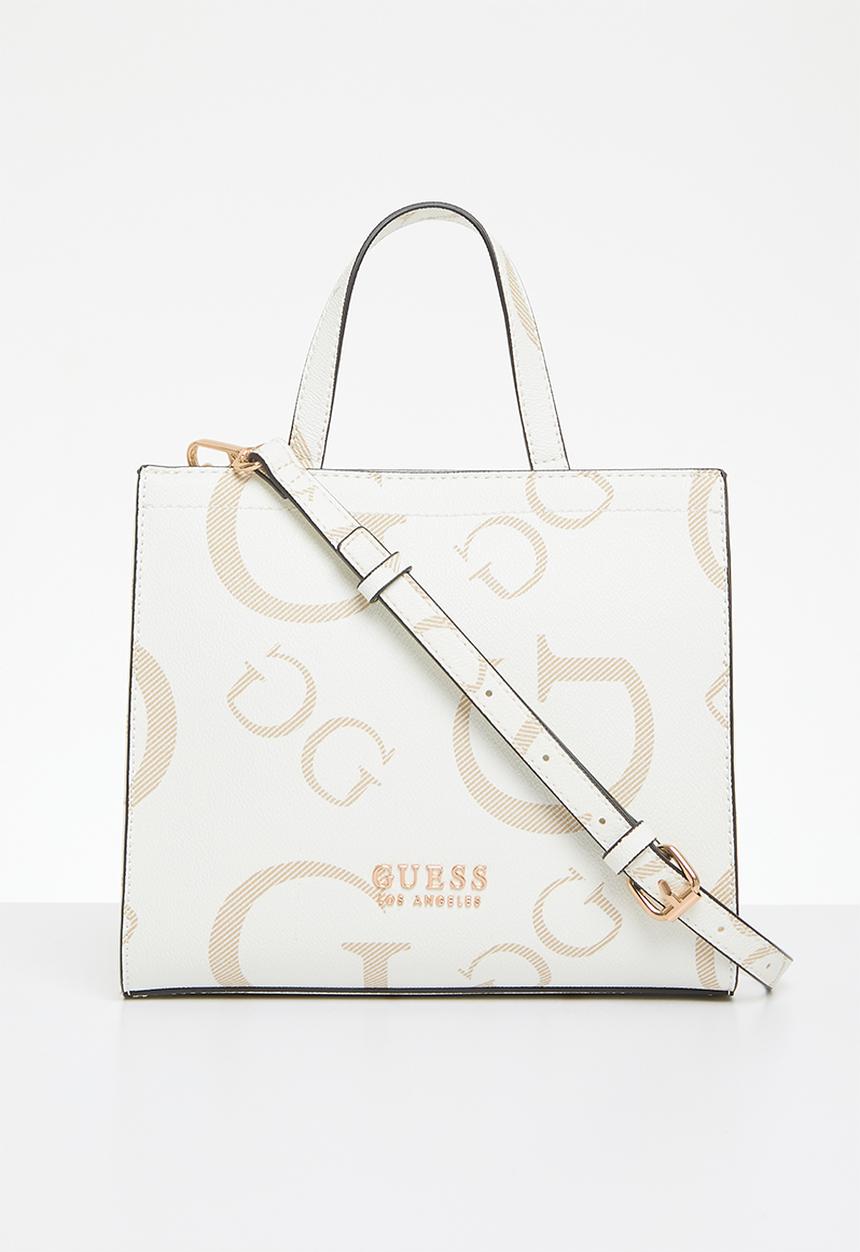 GUESS - Lindey mini tote - white