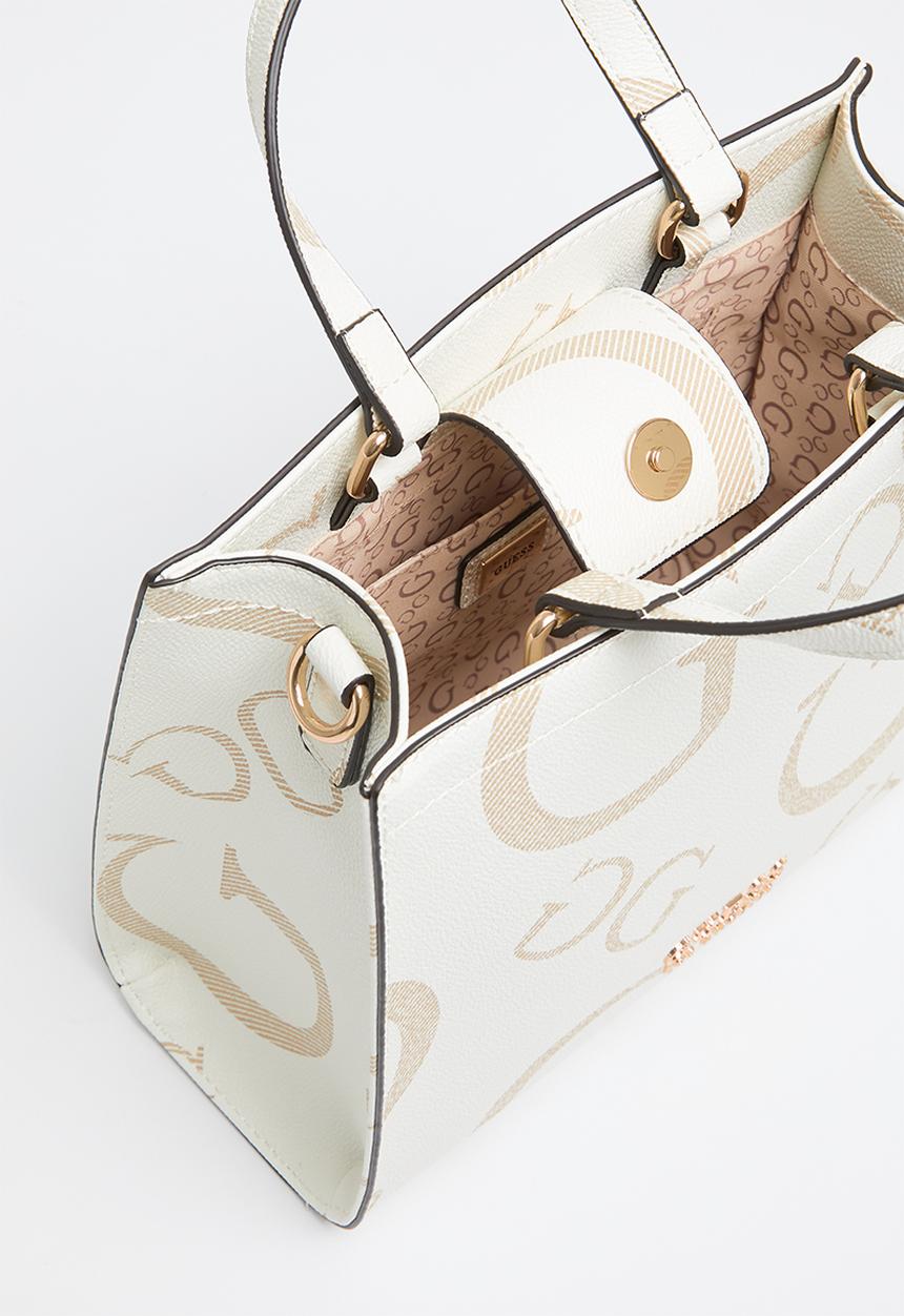 GUESS - Lindey mini tote - white