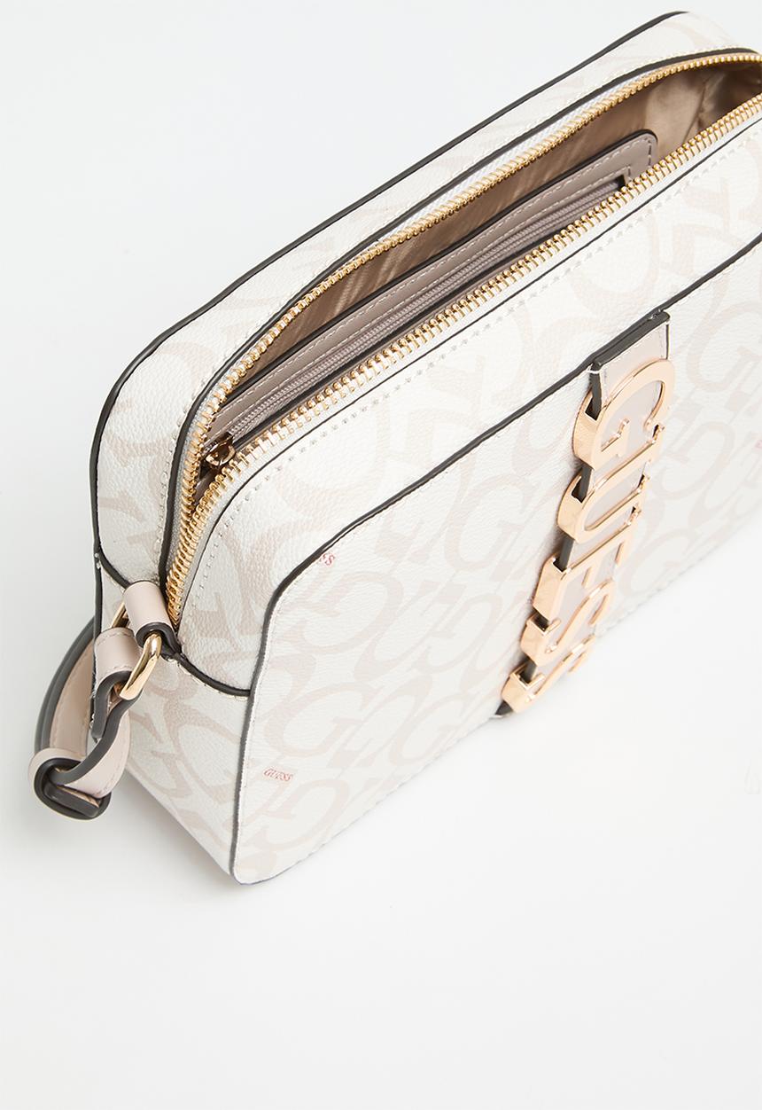 GUESS - Garrick camera crossbody - powder