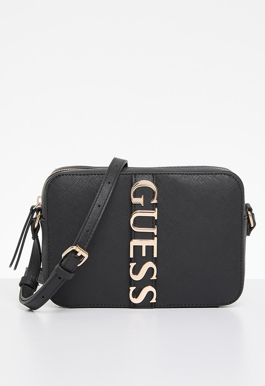 GUESS - Garrick camera crossbody-black