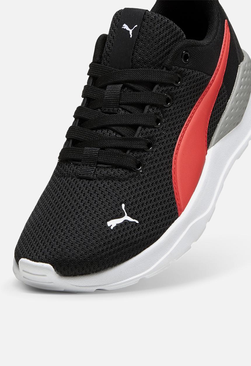PUMA - Anzarun Lite Jr - Puma Black/Active Red