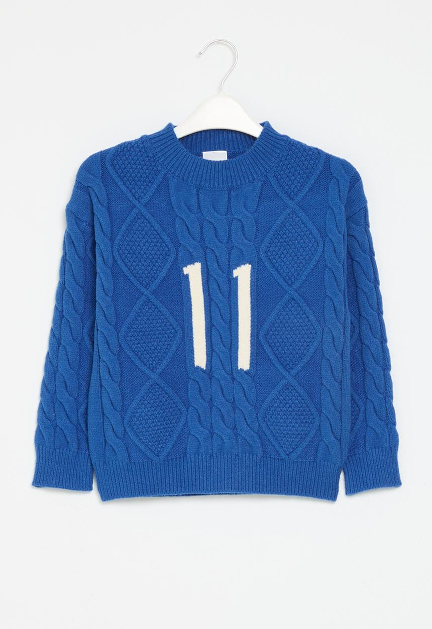 Pop Candy - Knitted 11 jersey - blue