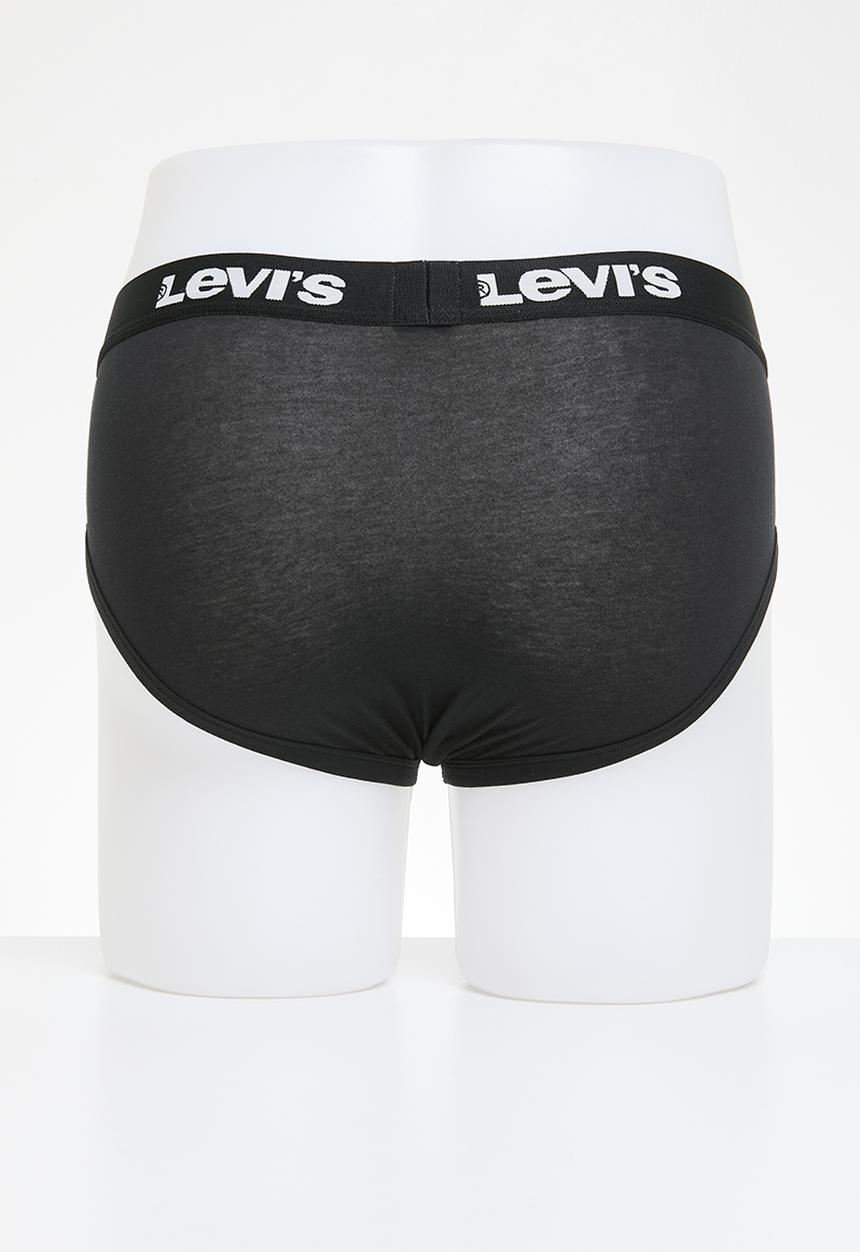 Levi’s® - SOLID BRIEF BLACK RPT LOGO