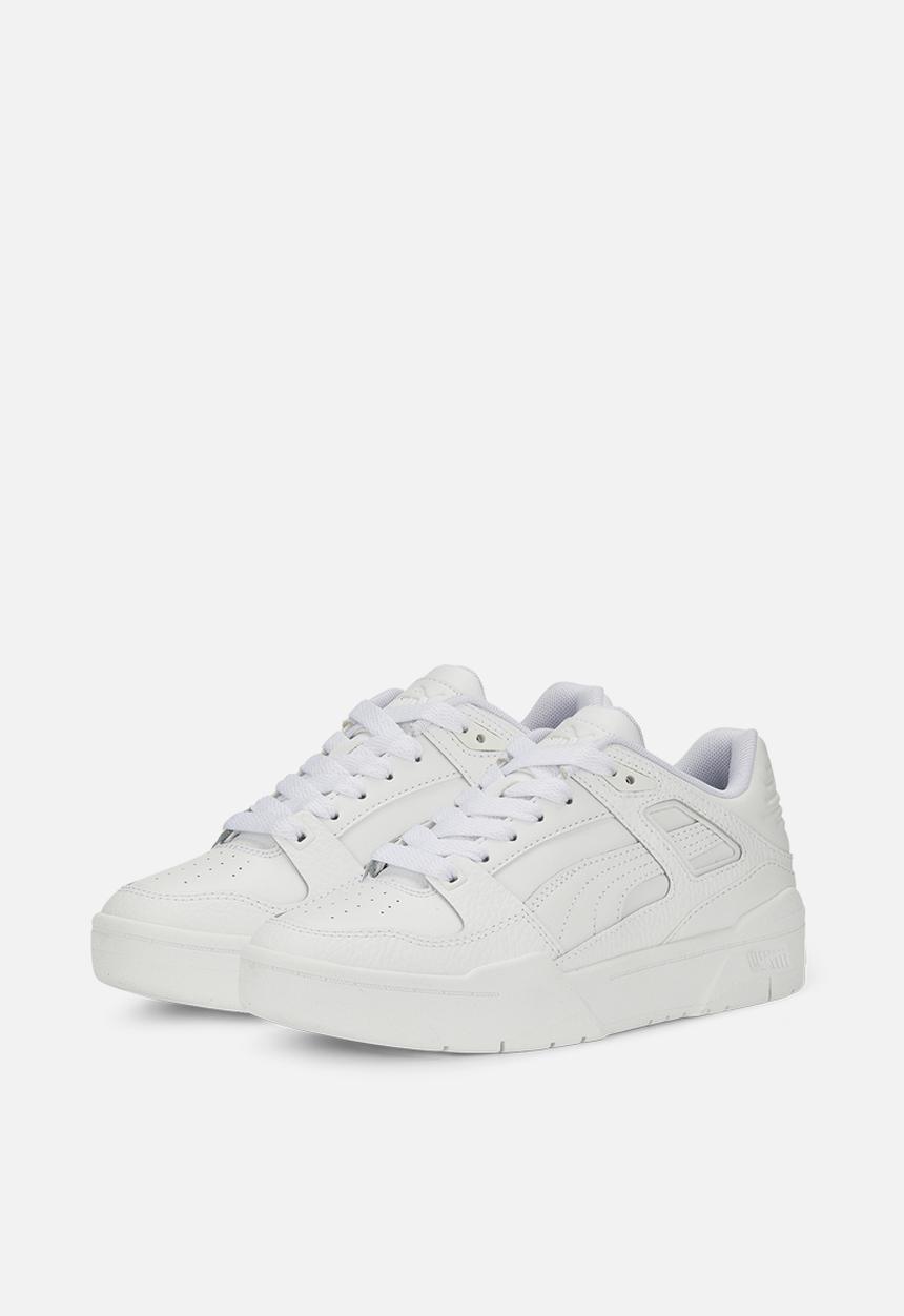 PUMA - Slipstream Lth Jr - Puma White/Puma White