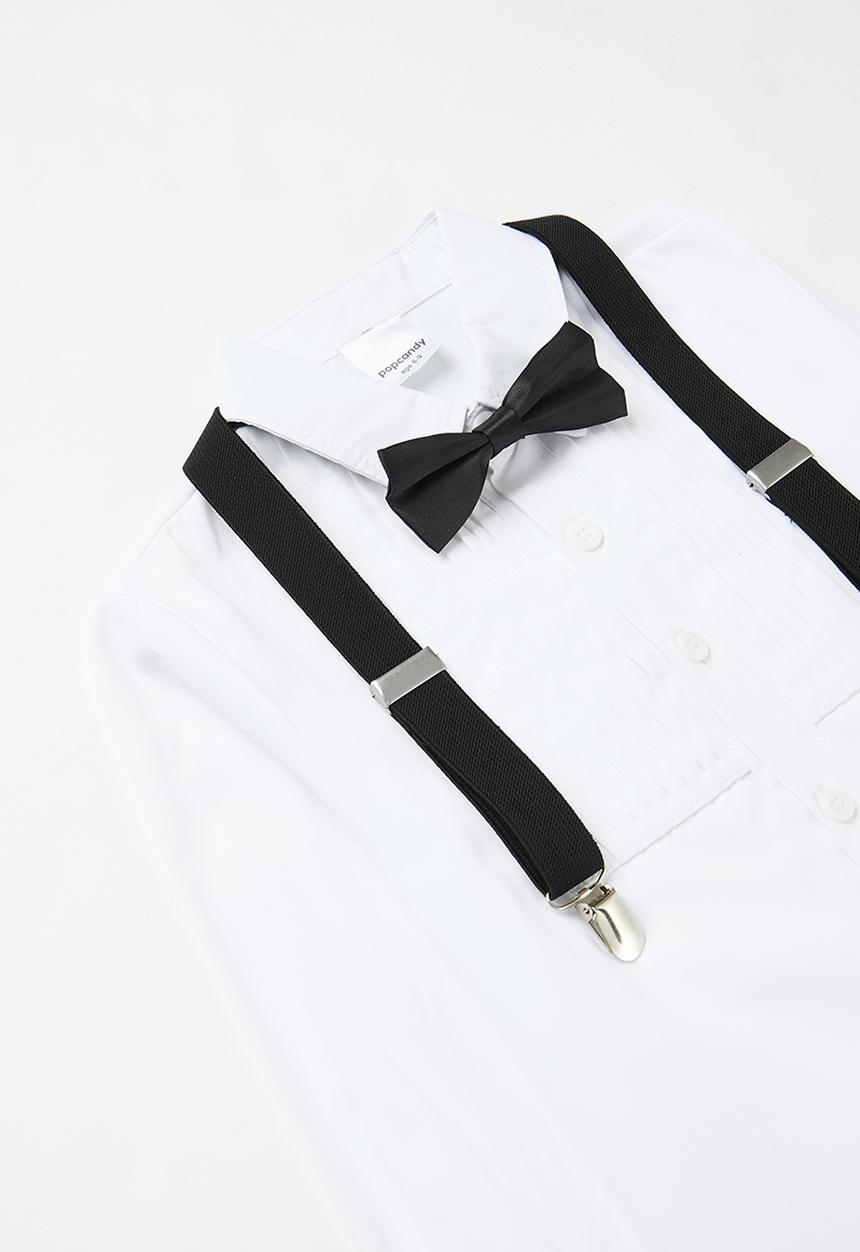 Pop Candy - 4 Piece pants & shirt set - black & white