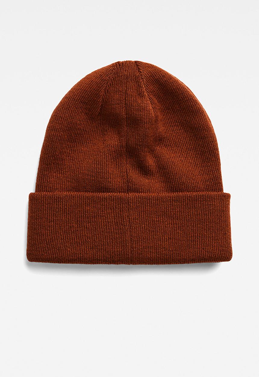 G-STAR - Effo Long Beanie - auburn