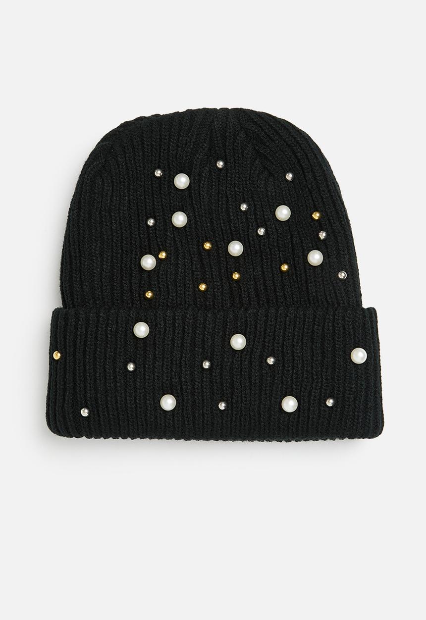 Superbalist - Embellished beanie - black