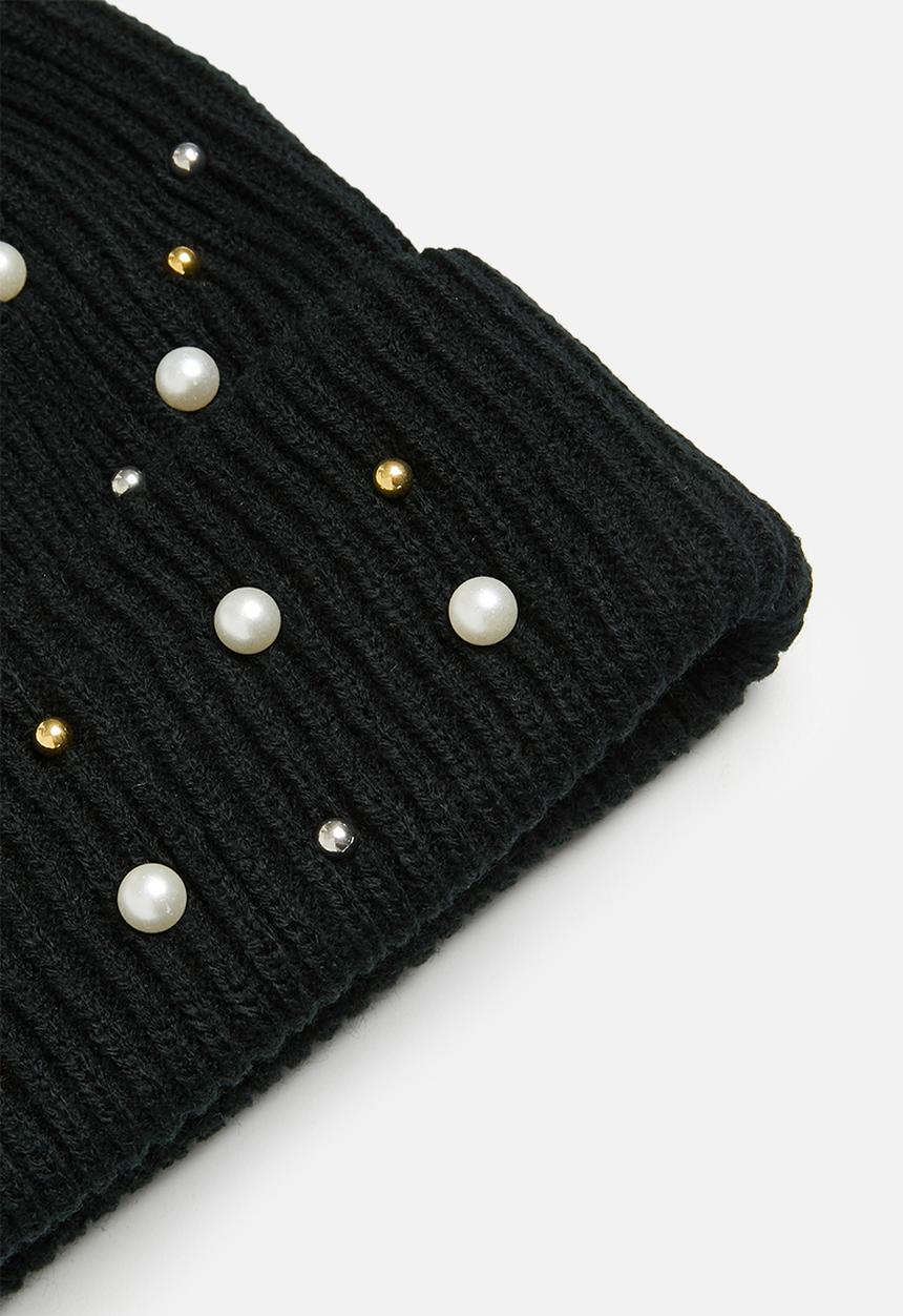 Superbalist - Embellished beanie - black