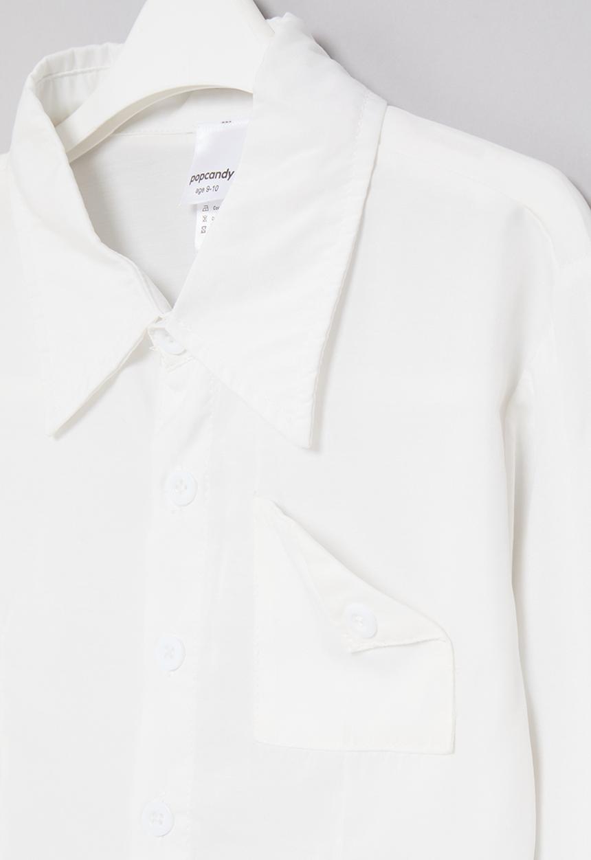 Pop Candy - Cropped shirt - white