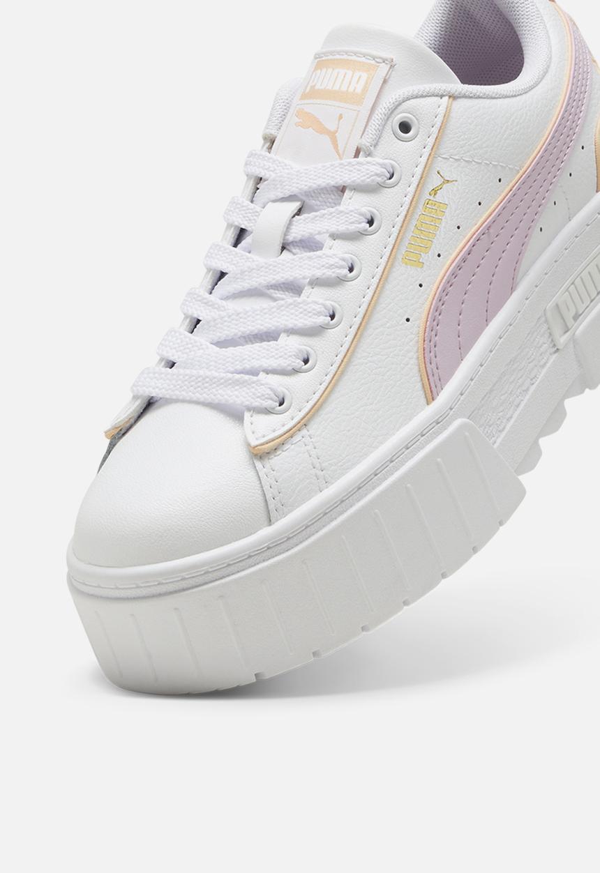 PUMA - Mayze lth piping jr - puma white-grape mist-peach fizz