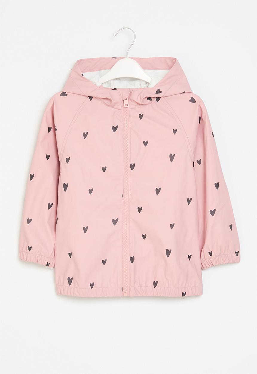 Cotton On - Reign jacket - zephyr/hand drawn hearts