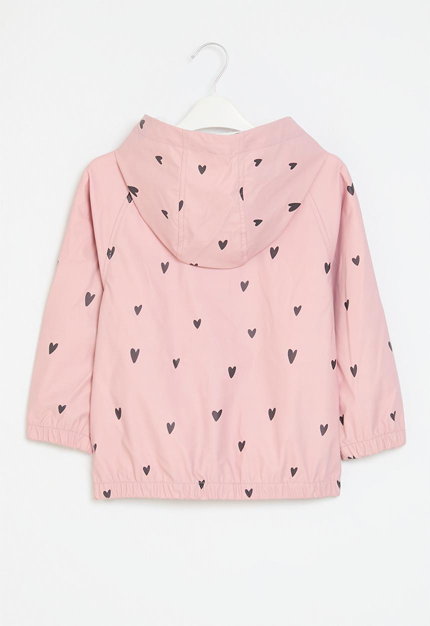Cotton On - Reign jacket - zephyr/hand drawn hearts