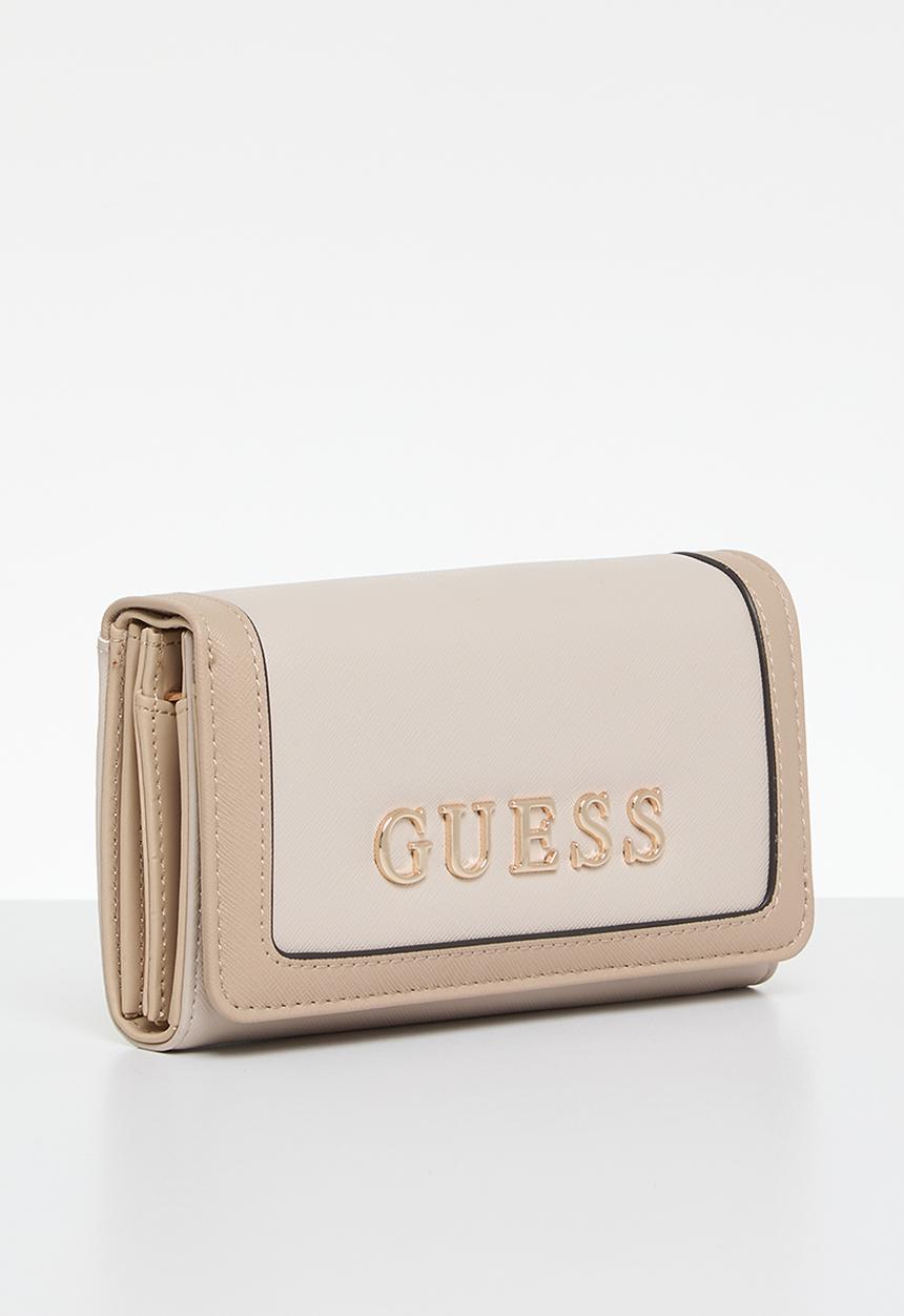 GUESS - Garrick slg phone organizer - sand