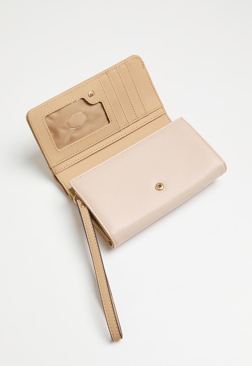 GUESS - Garrick slg phone organizer - sand