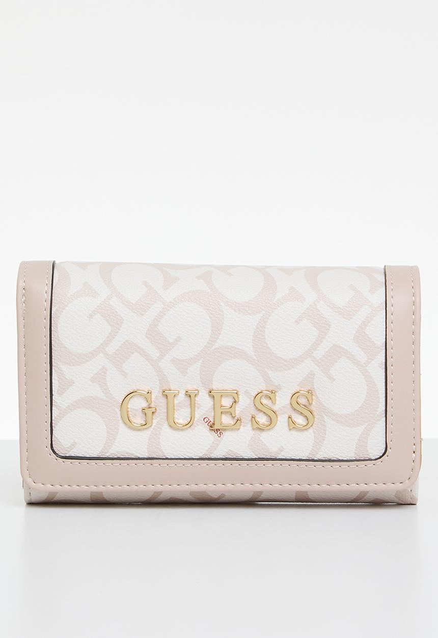 GUESS - Garrick slg phone organizer - powder