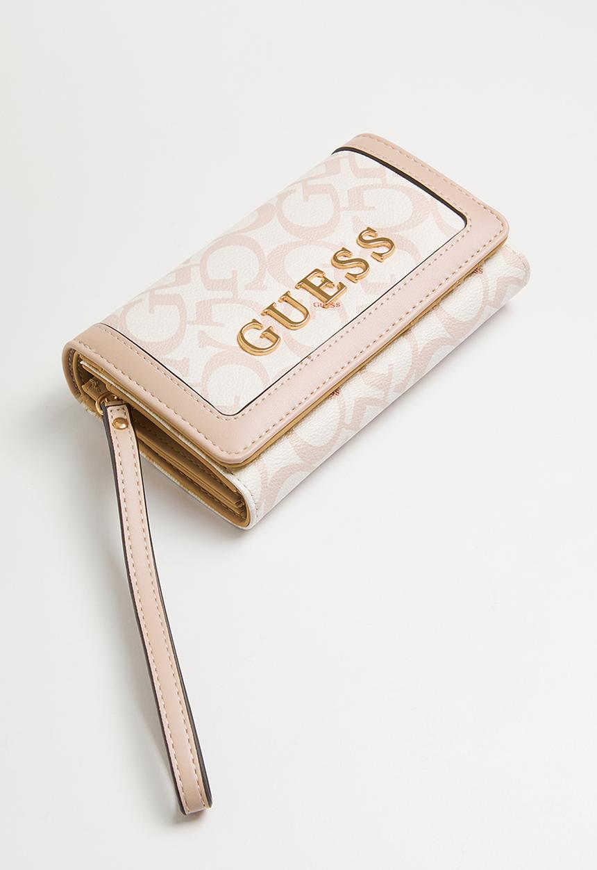 GUESS - Garrick slg phone organizer - powder
