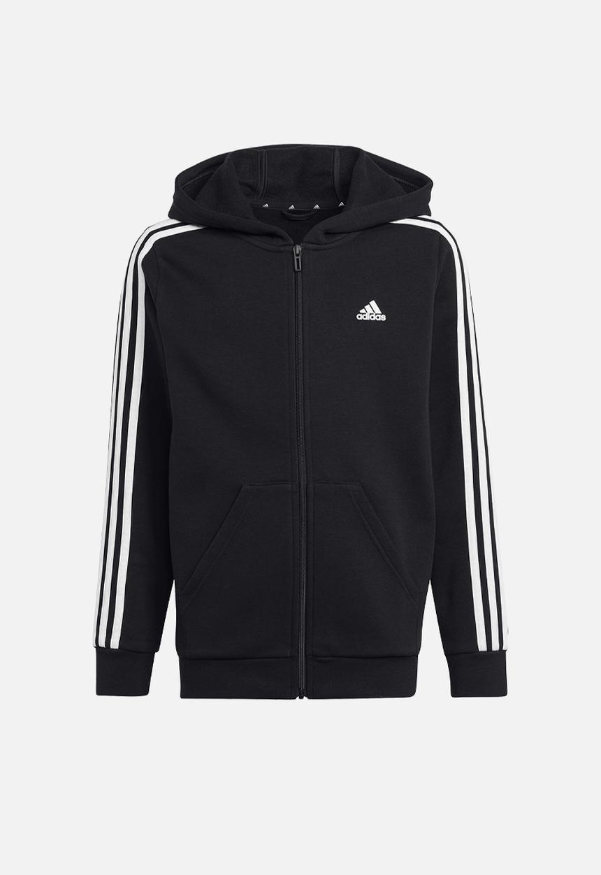 adidas Originals - U 3s fl fz hood - black & white