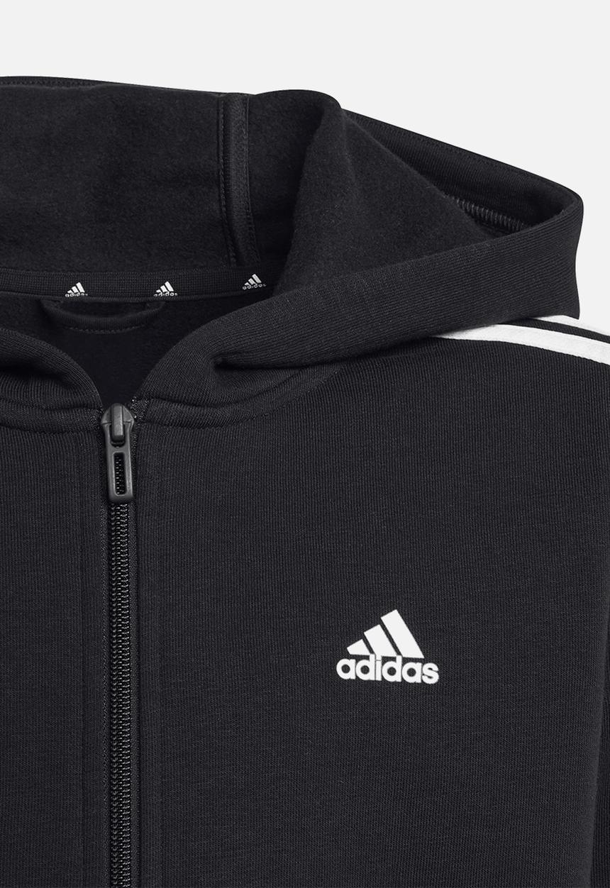 adidas Originals - U 3s fl fz hood - black & white