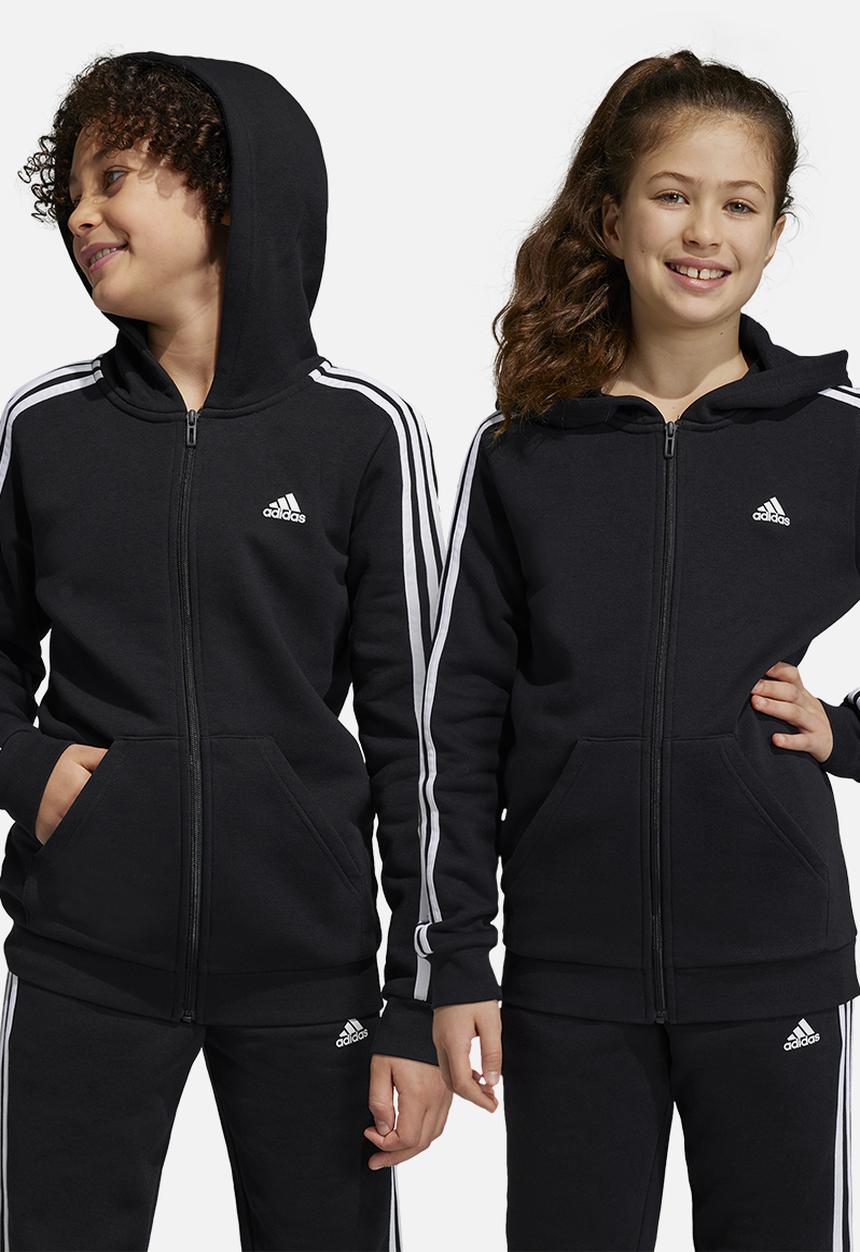 adidas Originals - U 3s fl fz hood - black & white