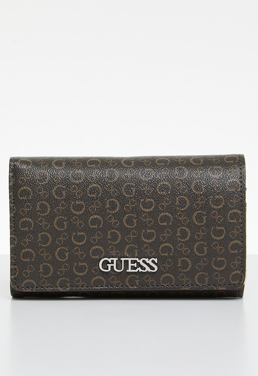 GUESS - Niko slg phone organizer - brown