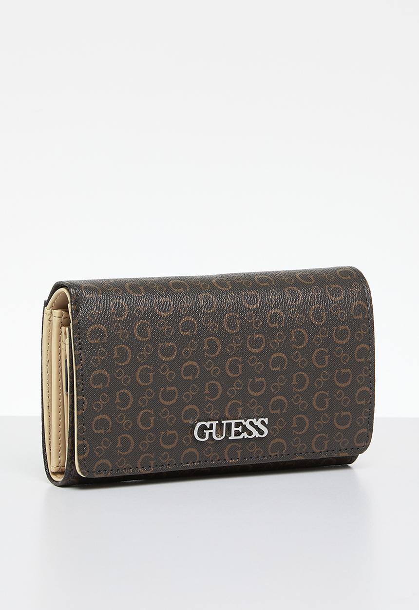 GUESS - Niko slg phone organizer - brown