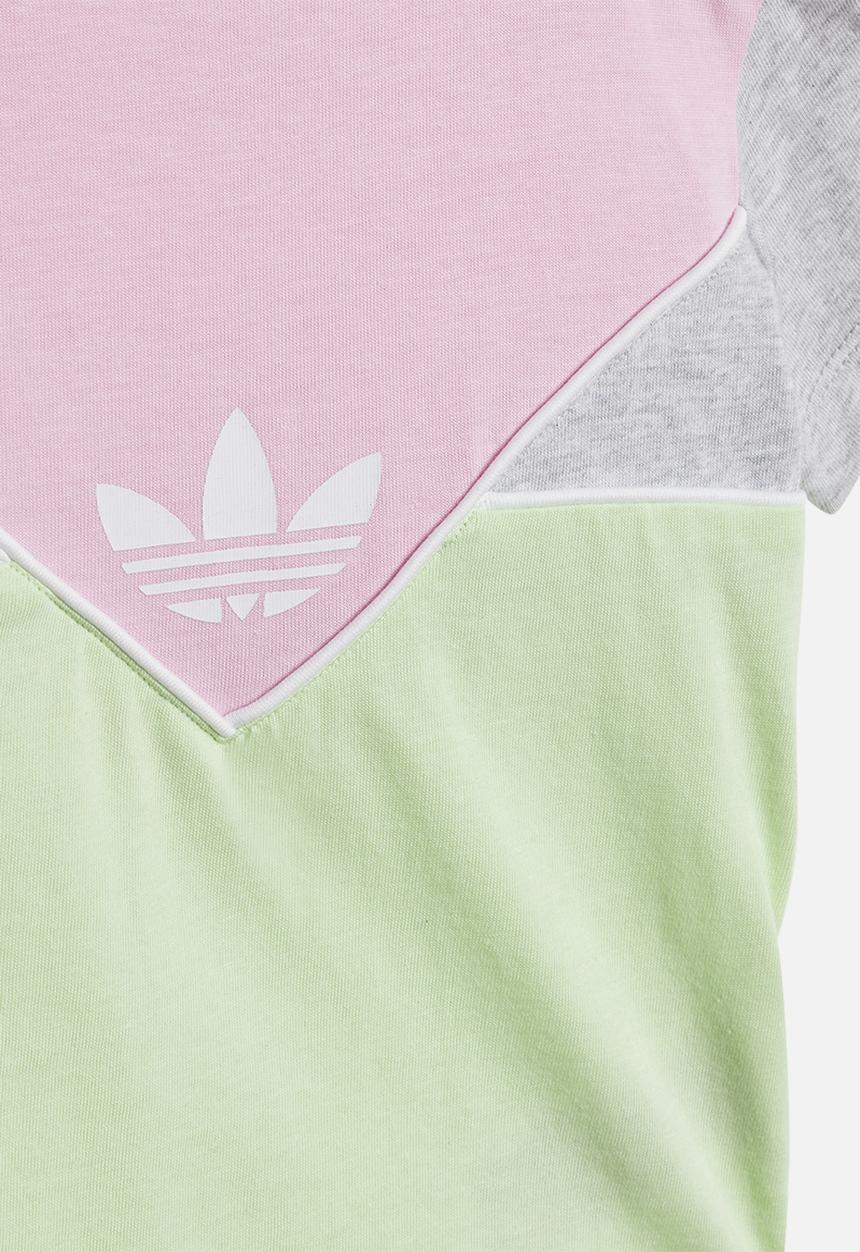 adidas Originals - Short Tee Set - True Pink & Light Grey Heather