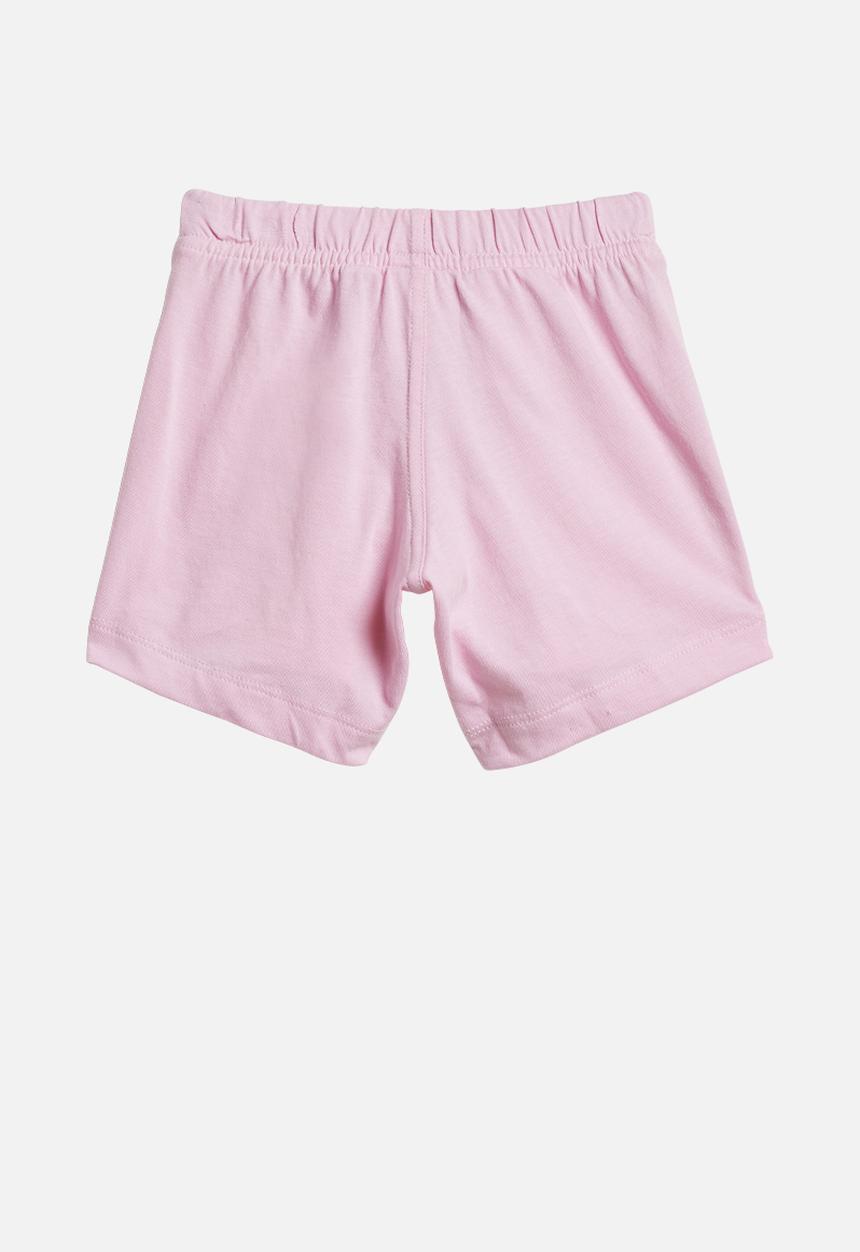 adidas Originals - Short Tee Set - True Pink & Light Grey Heather