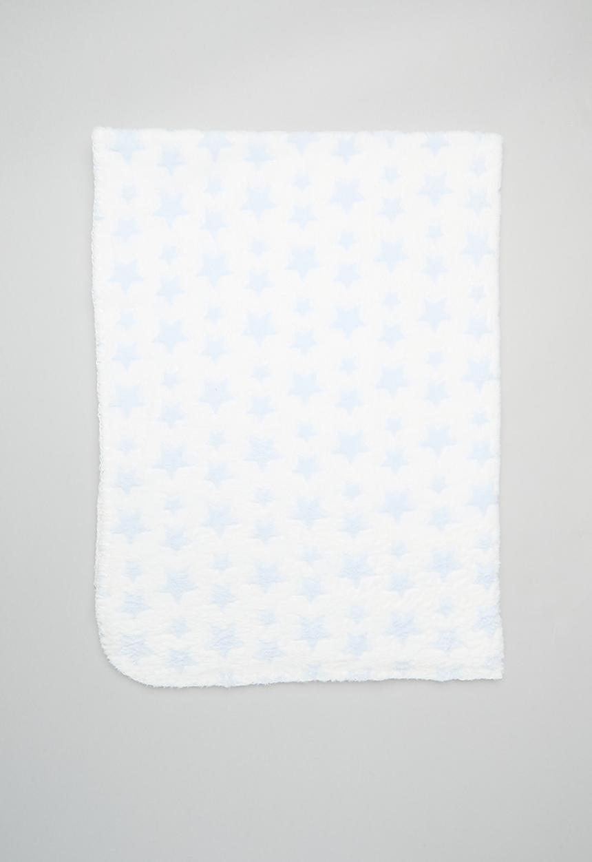 Pop Candy - Pressure foam blanket - white & blue